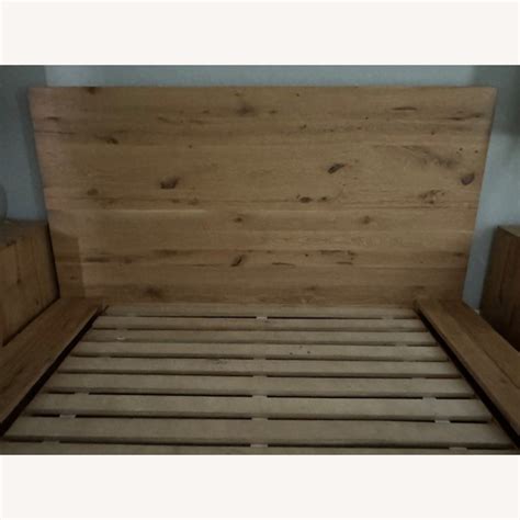 Restoration Hardware Reclaimed Oak Platform Bed Aptdeco