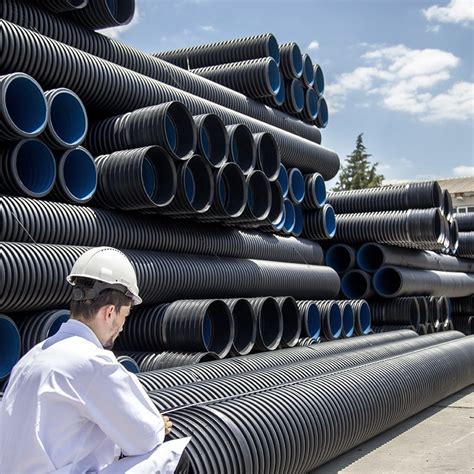 HDPE Corrugated Pipes And Fittings Esen