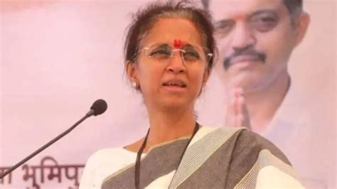 Ncp Leader Supriya Sule Hints At Two Political ‘blasts In Next 15 Days