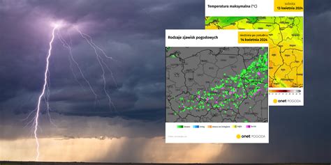 Pogoda na weekend Gwałtowne zjawiska uderzą w Polskę Burze to nie