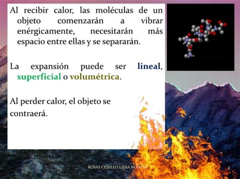 Dilataci N T Rmica Lineal Superficial Y Volum Trica Ppt