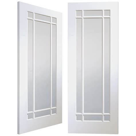 Xl Joinery Internal White Primed Cheshire Glazed Door Leader Doors