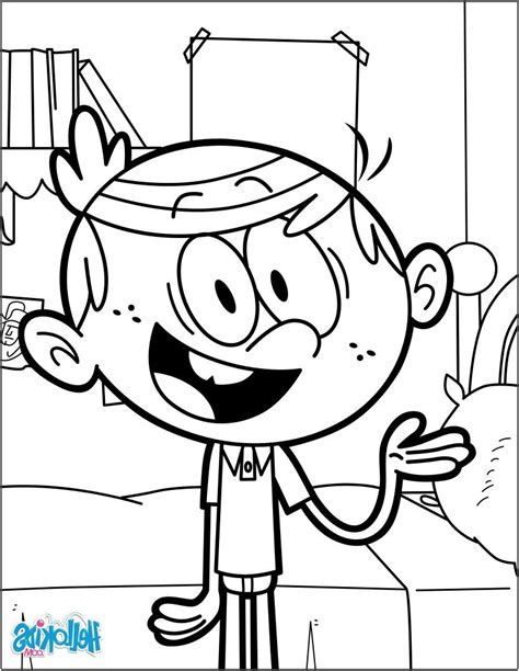 Loud House Family Coloring Pages