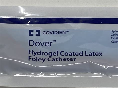 New Covidien Dover Hydrogel Coated Latex Foley Catheter 1518c Exp 03