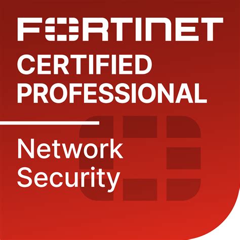 Fortinet Certified Professional Network Security Credly