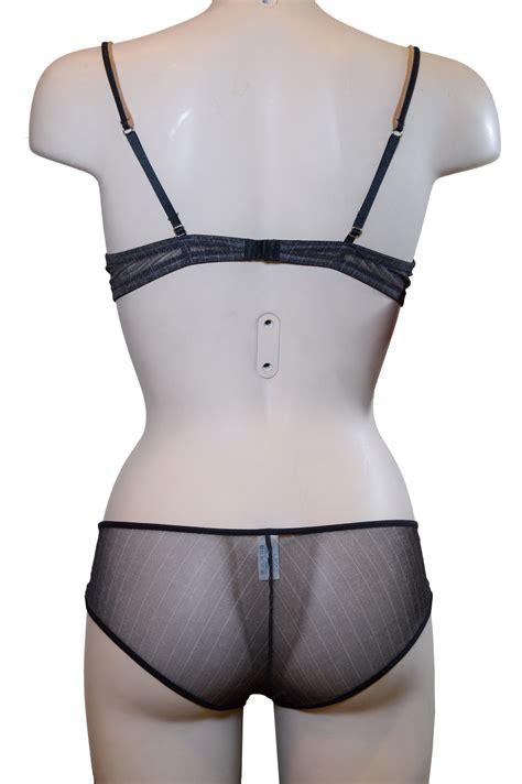 Σουτιέν Selmark με slip set Καφέ Cup B lingerie shop gr