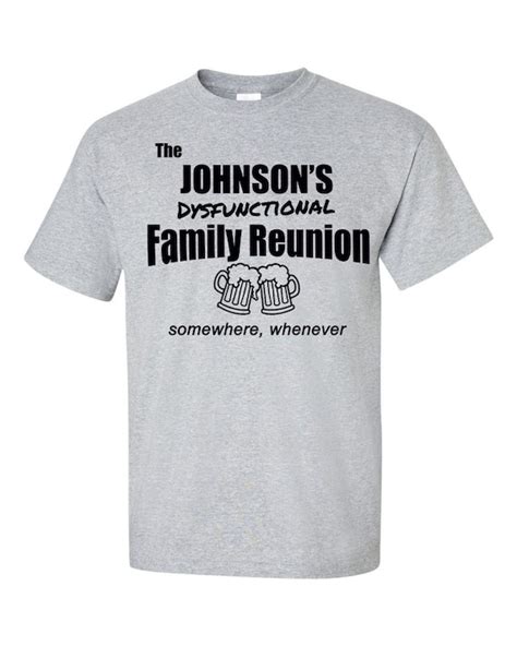 Custom Family Reunion Shirts Funny Family Reunion Shirt | Etsy