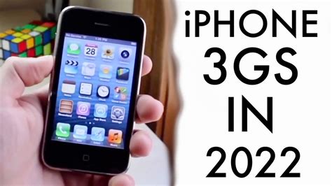 iPhone 3GS In 2022! (Review) - YouTube