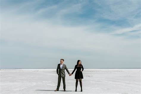 Caitlyn + Garrett | Salt Plains State Park in Oklahoma | Jessica Rambo
