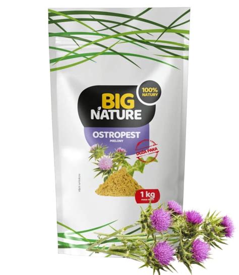 Big Nature Ostropest Mielony wątroba 1kg Sklep Sanvital pl