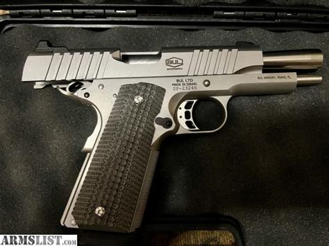 ARMSLIST For Sale NEW Bul Armory 1911 Commander 9mm Stainless Steel