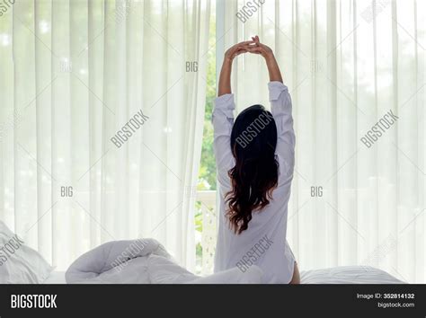 Asian Women Waking Image And Photo Free Trial Bigstock