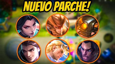 NUEVO PARCHE NERF HANABI NOLAN BUFF JAWHEAD Y MÁS MOBILE LEGENDS