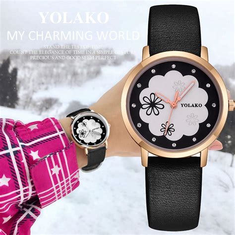 Yolako Yk Women Quartz Watch Pink