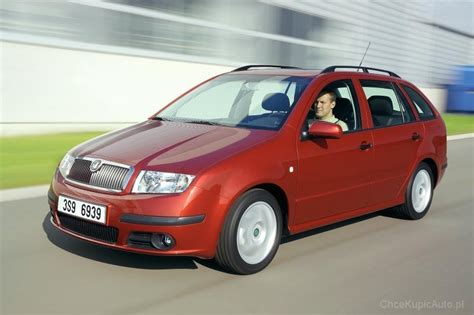 Skoda Fabia I 1 4 16V 75 KM 2001 kombi skrzynia ręczna napęd przedni