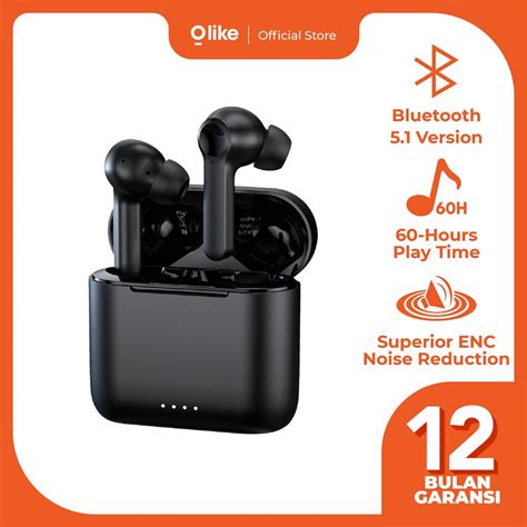 Jual Olike Tws Headset O Enc Peredam Kebisingan Bluetooth V