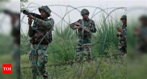 Pakistan Violates Ceasefire Along Loc In Jandks Poonch India News Times Of India