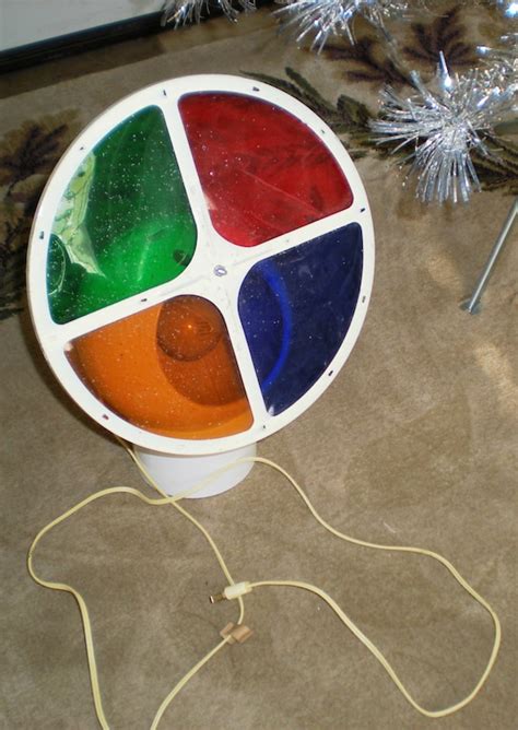 Color Wheel For Aluminum Christmas Tree 1960s