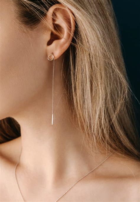 How To Wear Threader Earrings Ways To Have A Chic Look