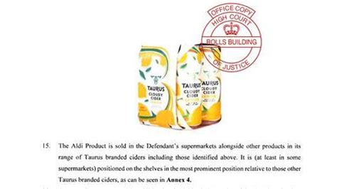 Thatchers Becomes Latest Brand To Sue Aldi Over Copycat Claims News