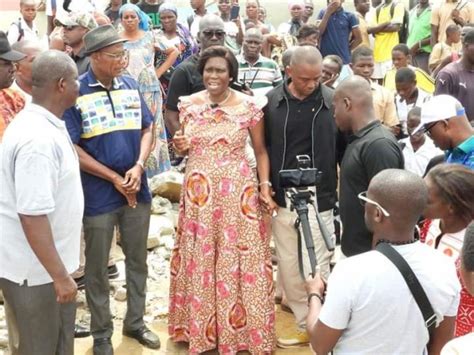 Côte d Ivoire Yopougon Simone Gbagbo sur les ruines des