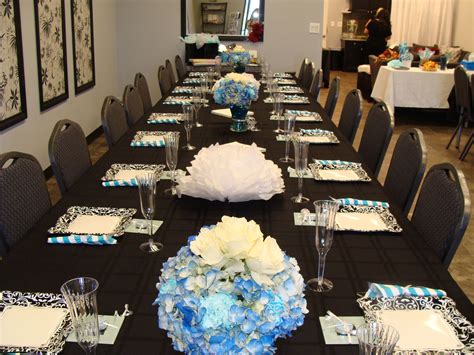 √ Baby Boy Baby Shower Table Decorations