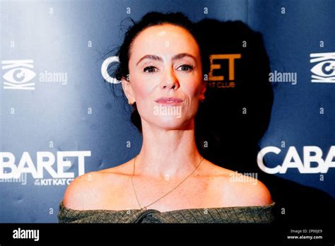 Amy Manson Attending The Gala Performance For Cabaret At The Kit Kat