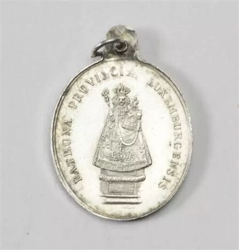 Ancienne M Daille Notre Dame Du Luxembourg En Argent Massif Grs