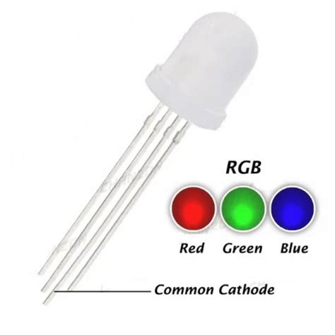 LED DIODE 8mm RGB