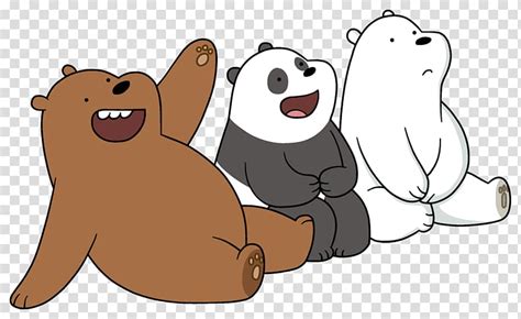 We Bear Bears Polar Bear Giant Panda Grizzly Bear Cartoon Network