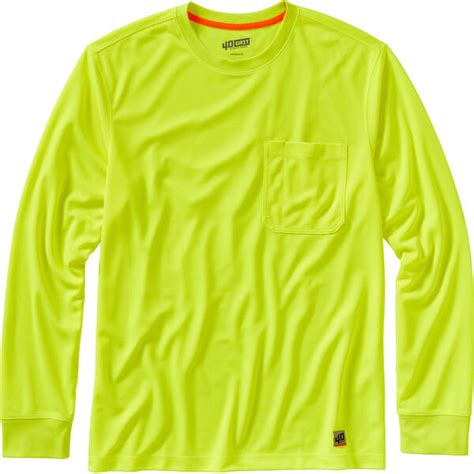 Mens 40 Grit Long Sleeve Performance Tee Duluth Trading Company