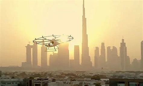 Dubais Flying Taxis Complete First Test Flight Travel Time Out Dubai