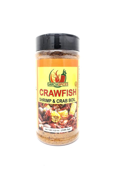 Crawfish Shrimp And Crab Boil Seasoning 12 Oz Garcia Spices