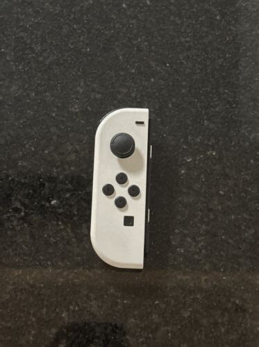 Genuine Nintendo Switch Oled Edition White Joy Con Controller Only