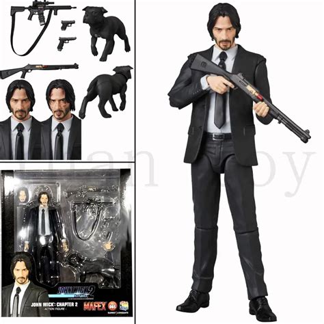 6 Polegada Novo Tipo Mafex 085 John Wick Cap Tulo 2 Figura De A O