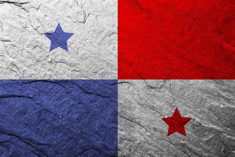 Panama flag with texture 45946349 Stock Photo at Vecteezy