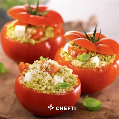 Tomate Farcies Au Thon Quinoa