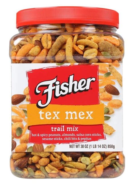 Fisher Snack Tex Mex Trail Mix 30 Oz As Low As 891 Best Price