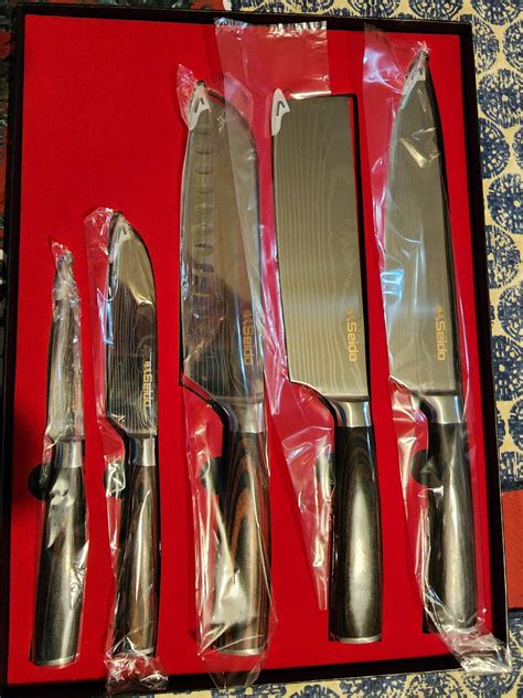 Seido 8-Piece Japanese Knife Set | Professional Chef Knives