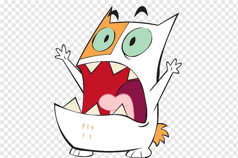 Gordon Quid Screaming Cartoons Catscratch Png Pngwing