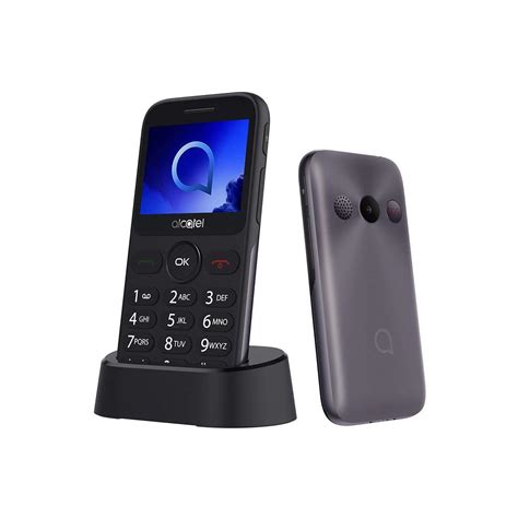 Alcatel 2019G 2.4" 2Mp Senior Black/Metallic Grey
