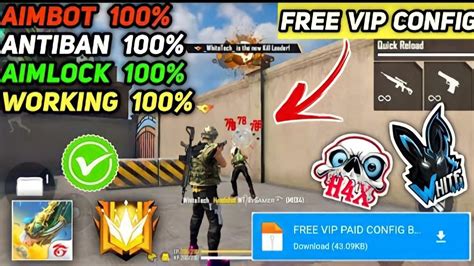 Auto Headshot Config File Free Fire Aimbot Aimlock Antiban Vip