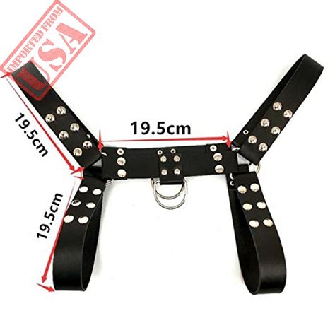 Shop Leather Body Chest High Elastic Belt For Men Imported From Usa