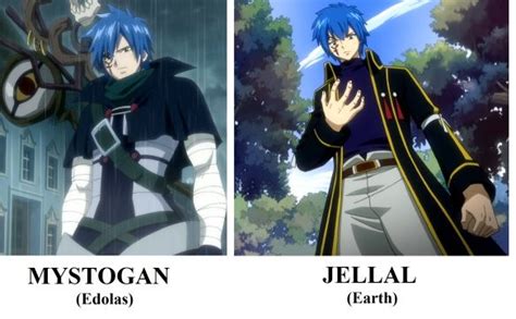 Fairy Tail : Mystogan (Edolas) Vs Jellal (Earth) | Anime Amino