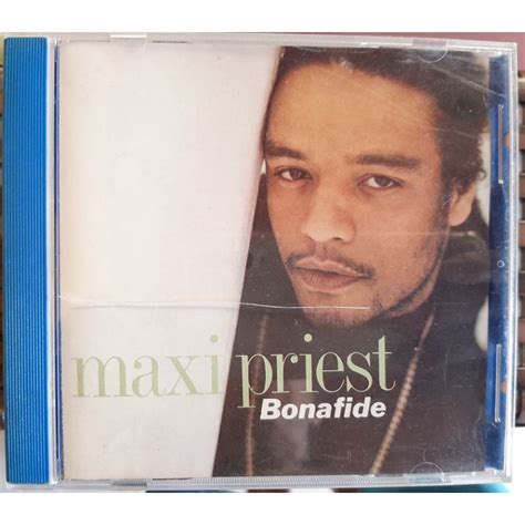 Cd Maxi Priest Bonafide Shopee Brasil