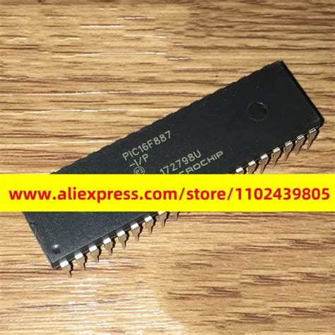 PIC16F887 I P New And Original IC Chip DIP 40 16F887 The Microchip