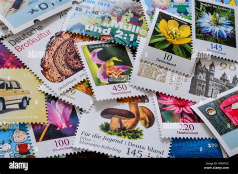 German Stamps Hi Res Stock Photography And Images Alamy