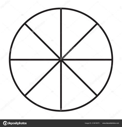 Circle Pie Chart Pie Diagram Icon Sections Simple Basic Infochart Stock Vector by ©vectorguy ...