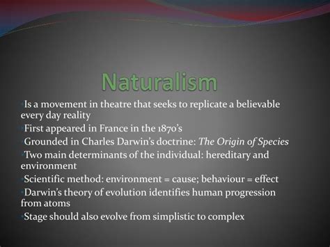 PPT - EMILE ZOLA Naturalism in the Theatre PowerPoint Presentation - ID:1281936