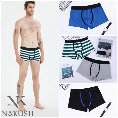 Latest Model Nakusu 2in1 K C Men S Boxer Briefs Cotton High